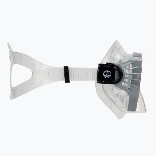 AQUASTIC Jetty Schnorchelset Maske + Schnorchel rot