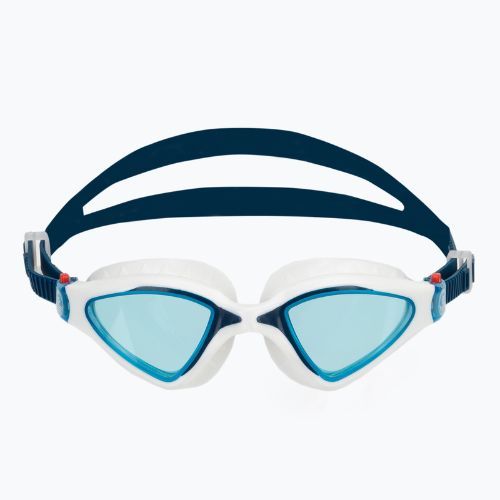 AQUASTIC Tarpon Schwimmbrille weiß