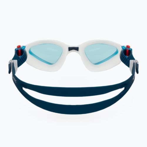 AQUASTIC Tarpon Schwimmbrille weiß