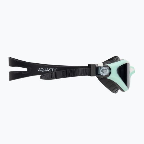 AQUASTIC Tarpon türkis Schwimmbrille