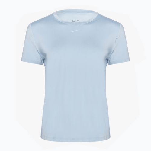 Nike One Classic Dri-Fit Damen Laufshirt hellblau/schwarz