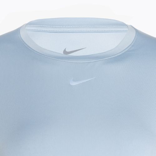 Nike One Classic Dri-Fit Damen Laufshirt hellblau/schwarz