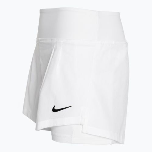 Nike Court Dri-Fit Advantage Damen Tennisshorts weiß/weiß/schwarz
