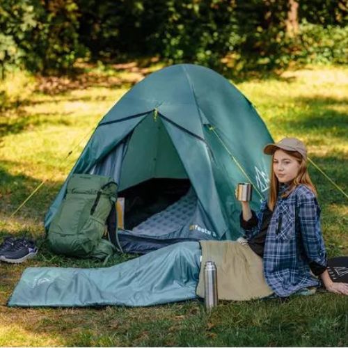 Schlafsack KADVA Karvilo grün