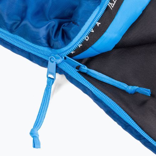 Schlafsack KADVA Faran L links blau