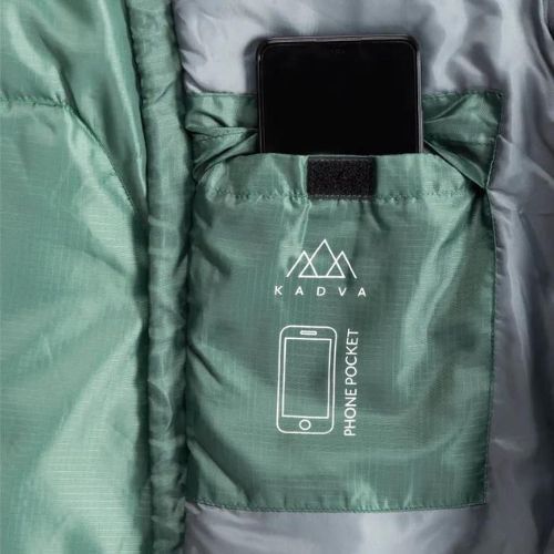 Schlafsack KADVA Mumio L links grün