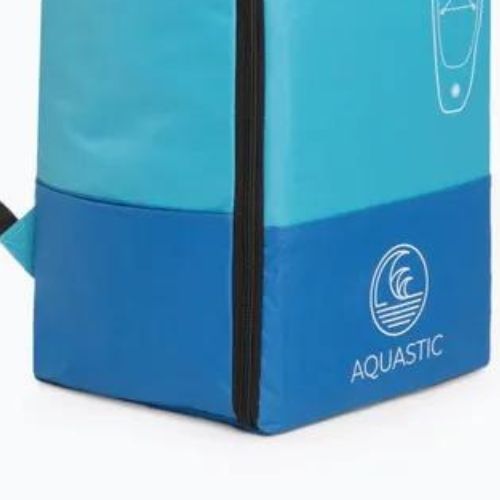 SUP AQUASTIC Touring 12'6" Brett Rucksack blau