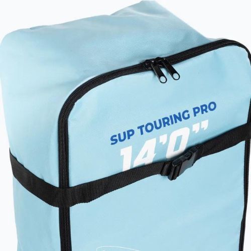 SUP AQUASTIC Touring Pro 14'0" Brett Rucksack blau