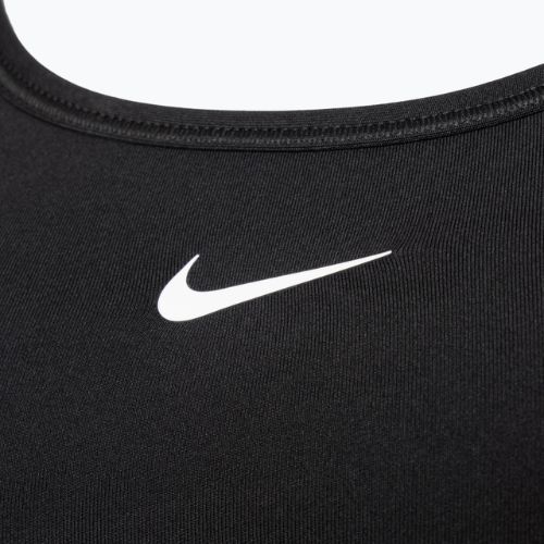 Nike Swoosh Light Support Trainings-BH schwarz/weiss