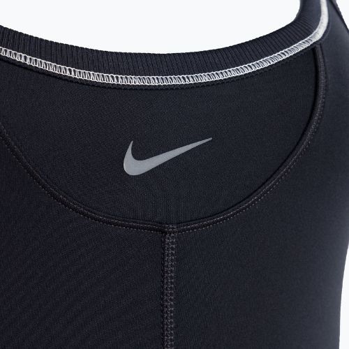 Nike One Dri-FIT Short Damen schwarz/hell orewood braun/kalt grau Jumpsuit
