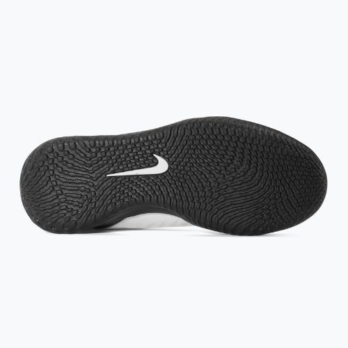 Nike Phantom GX II Academy IC Kinder-Fußballschuhe Weiß/Metallic Gold Coin/Schwarz