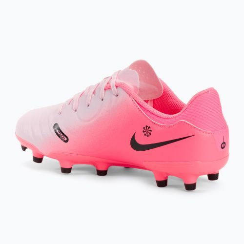 Nike Tiempo Emerald Legend 10 Academy FG/MG rosa Schaumstoff/schwarz Kinder Fußballschuhe
