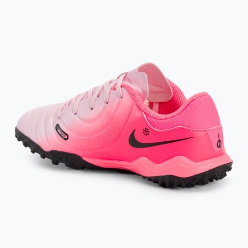 Kinder-Fußballschuhe Nike Tiempo Legend 10 Academy TF rosa Schaum/schwarz