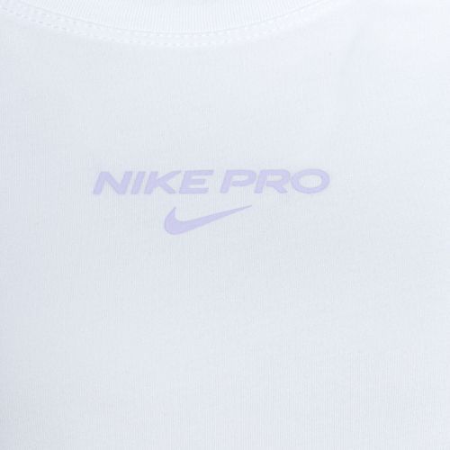 Nike Dri-Fit Pro Trainings-T-Shirt für Frauen weiß