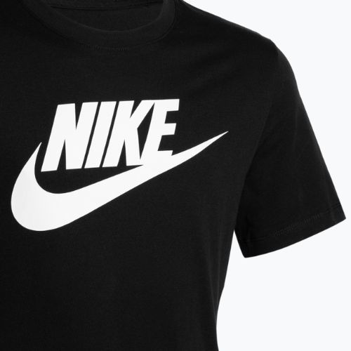 Herren Nike Sportswear schwarz/weißes T-shirt