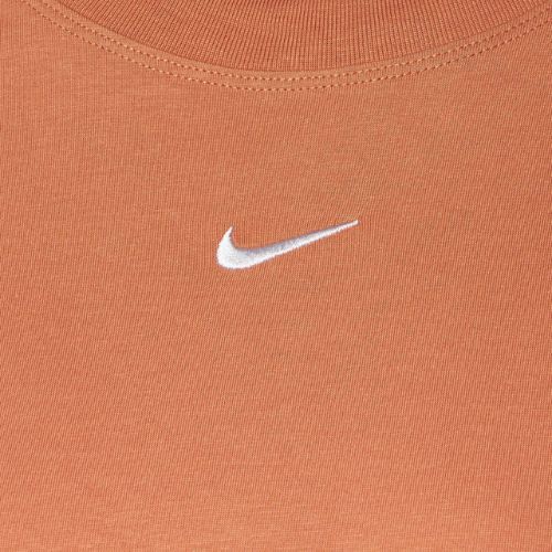 Nike Sportswear Essential terra blush/weißes T-Shirt für Frauen