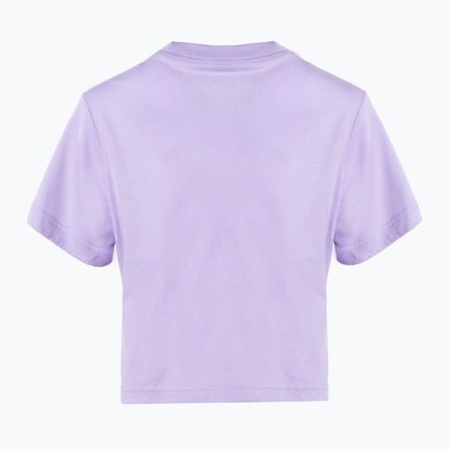 Nike Sportswear Kinder-T-Shirt Hortensien/Weiß