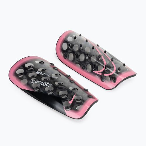 Nike Mercurial FlyLite SuperLock Schienbeinschoner sunset pulse/schwarz