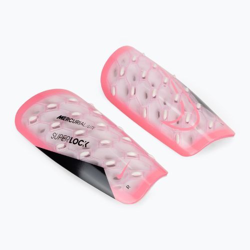 Nike Mercurial Lite SuperLock Schienbeinschoner sunset pulse/schwarz