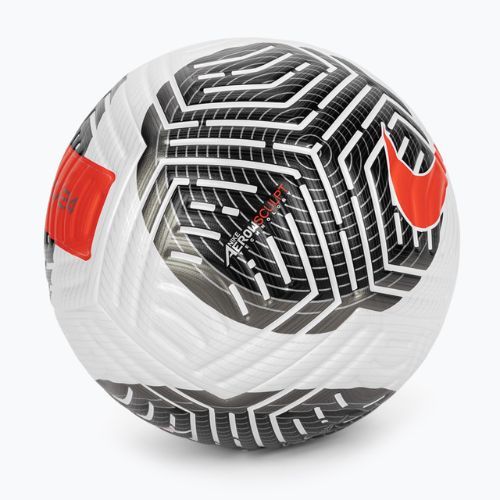 Nike Flight weiß/schwarz/hellkarminrot Fußball Größe 5