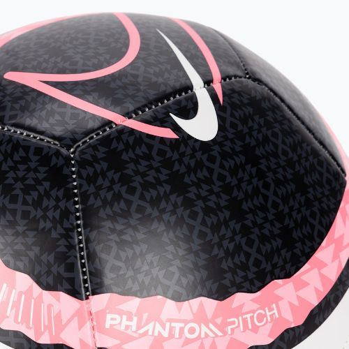 Nike Phantom weiß/schwarz/sunet pulse Fußball Größe 5