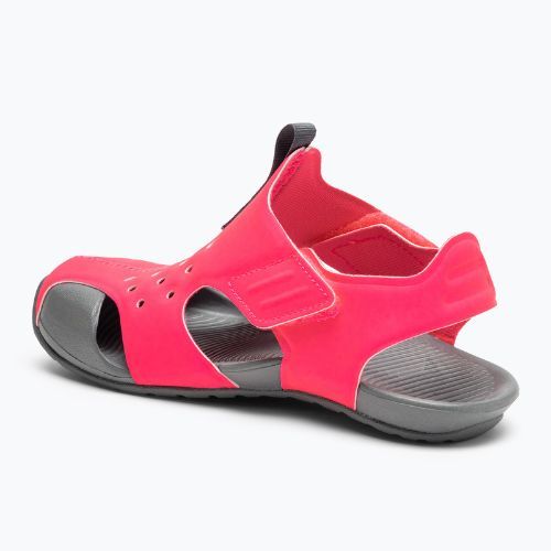 Nike Sunray Protect 2 Kinder Sandalen Hyper Pink/Rauchgrau/Fuchsia Glow