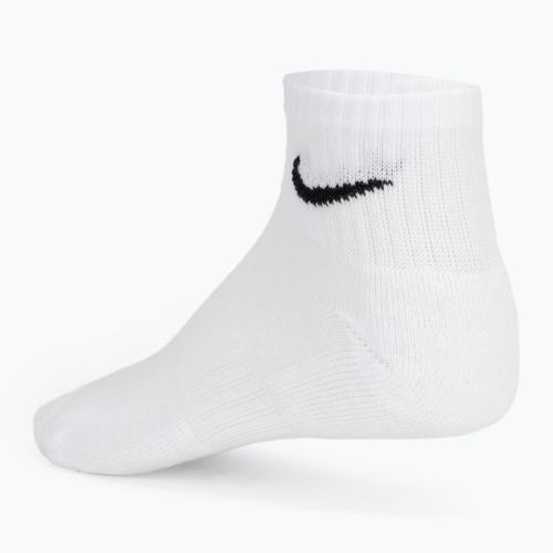 Nike Everyday Cushioned Knöchelsocken 3 Paar weiß/schwarz