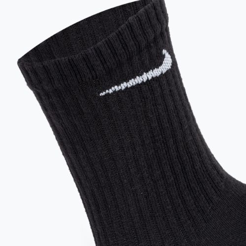 Nike Everyday Cushioned Crew Socken 3 Paar schwarz/weiss