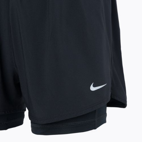 Damen-Shorts Nike One Dri-Fit High-Waisted 3" 2In1 schwarz