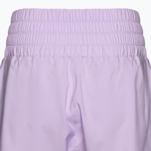 Damen-Shorts Nike One Dri-Fit Ultra High-Waisted 3" lila Blüte