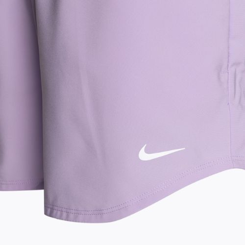 Damen-Shorts Nike One Dri-Fit Ultra High-Waisted 3" lila Blüte