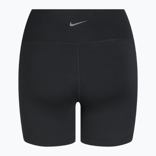 Damen Nike One High-Waisted 5" Biker-Shorts schwarz