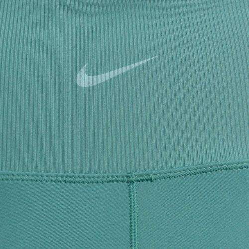 Nike One Rib High-Waisted 5" Biker-Shorts für Damen bicoastal/weiß