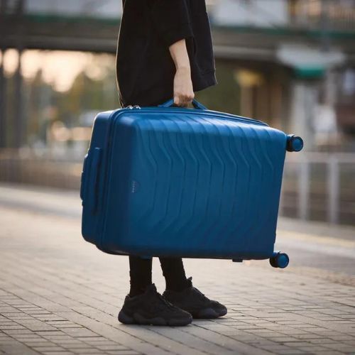 Großer Reisekoffer KADVA Sancho 113 l blau