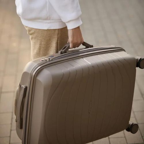 Großer Reisekoffer KADVA Brava 115 l beige