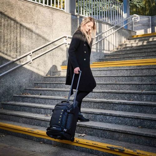 Kabinen-Reisekoffer KADVA Lazio 44 l schwarz