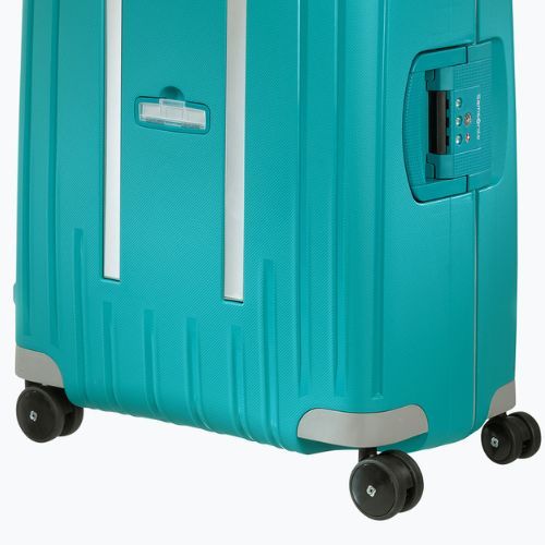 Samsonite S'cure Spinner Reisekoffer 79 l aqua blau