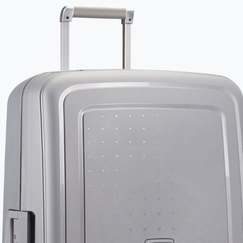 Samsonite S'cure Spinner 102 l silberner Reisekoffer