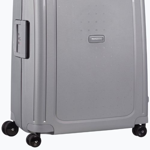 Samsonite S'cure Spinner 102 l silberner Reisekoffer