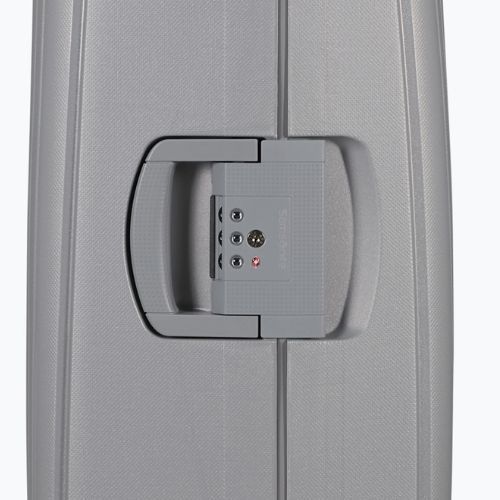 Samsonite S'cure Spinner 102 l silberner Reisekoffer