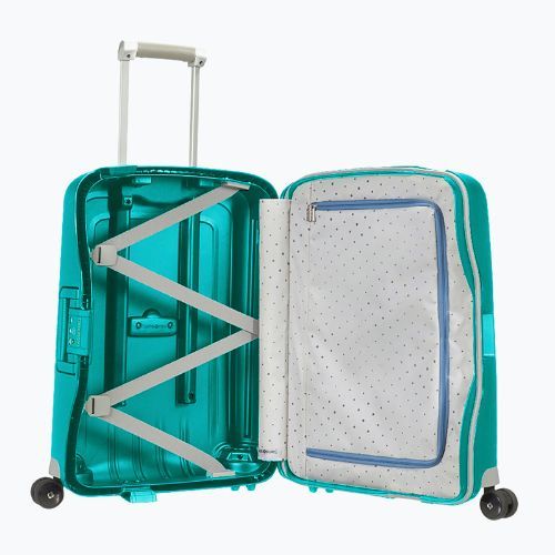 Samsonite S'cure Spinner Reisekoffer 34 l aqua blau