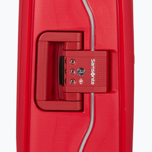 Samsonite S'cure Spinner Reisekoffer 34 l karminrot