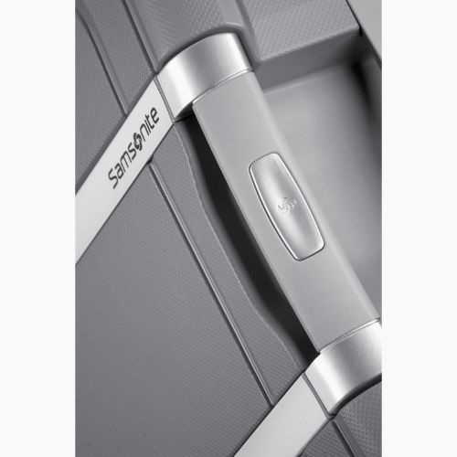 Samsonite S'cure Spinner Reisekoffer 34 l silber