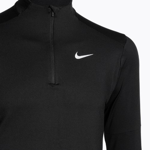 Nike Dri-FIT Element 1/2-Zip Lauf-Langarmshirt für Herren schwarz