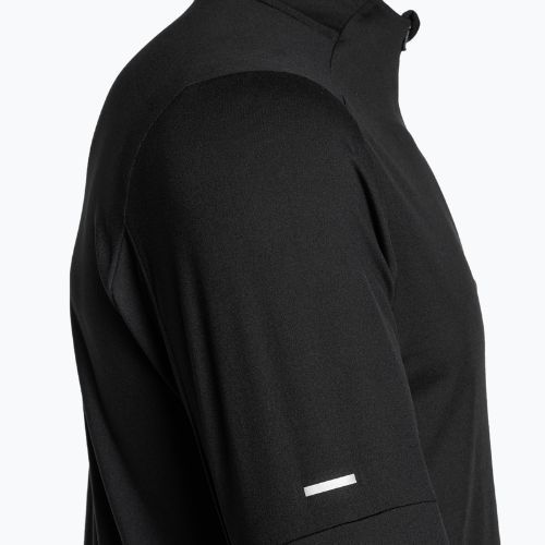 Nike Dri-FIT Element 1/2-Zip Lauf-Langarmshirt für Herren schwarz