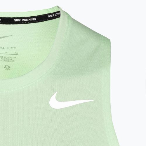Herren Nike Dri-Fit Miler Lauftank Top vapor grün