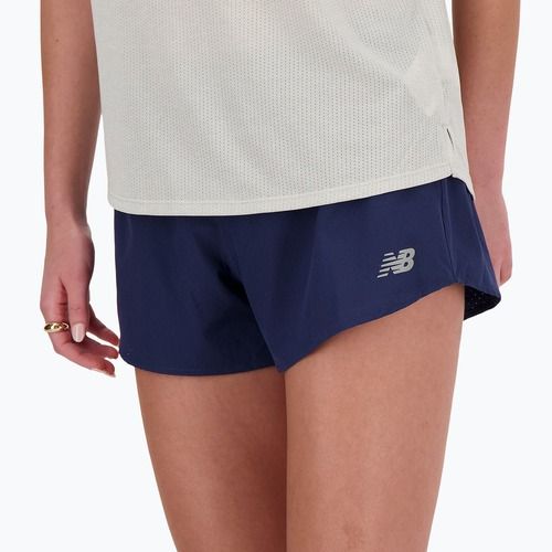 Damen-Shorts New Balance RC Seamless 3" blau