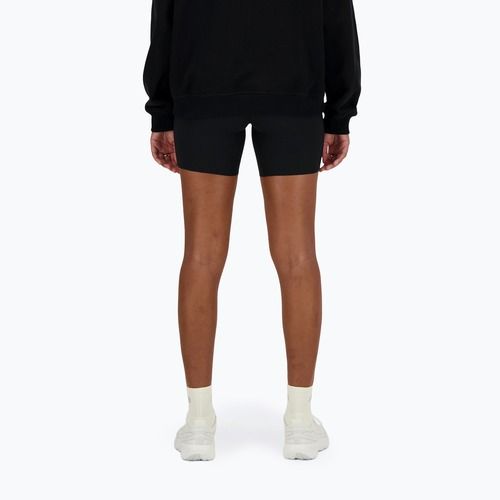 New Balance Damen Shorts Sleek Pocket High Rise 6" schwarz