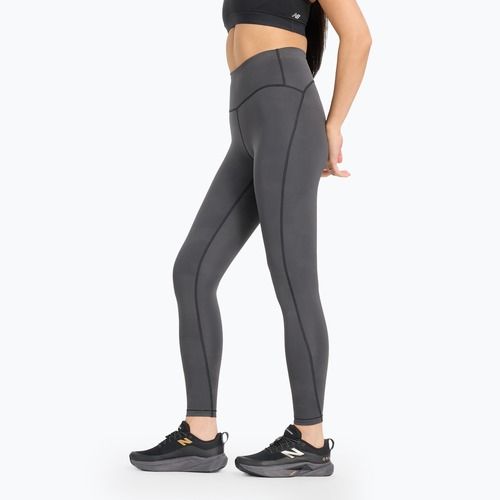 Laufleggings Damen New Balance Athletics Reflective Heat High Rise black top