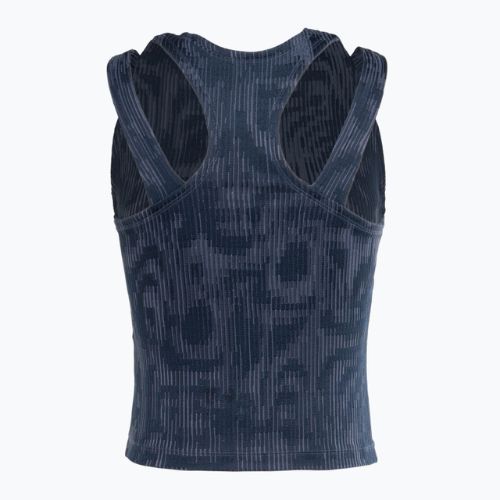 Damen-Tennistrikot Nike Court Dri-Fit Slam RG obisidian/weiß